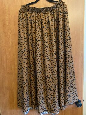 Anima print skirt